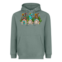 Sage cactus gnomes Heavyweight Hoodie - Zillion Design Studio