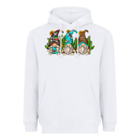White cactus gnomes Heavyweight Hoodie - Zillion Design Studio