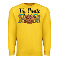 Lemon western toy poodle mom Premium Sweatshirt - RanaPortraitStore