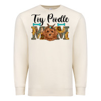 Sandshell western toy poodle mom Premium Sweatshirt - RanaPortraitStore