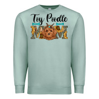 Seafoam western toy poodle mom Premium Sweatshirt - RanaPortraitStore
