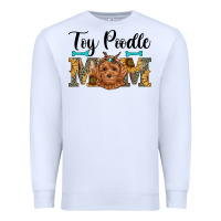 White western toy poodle mom Premium Sweatshirt - RanaPortraitStore