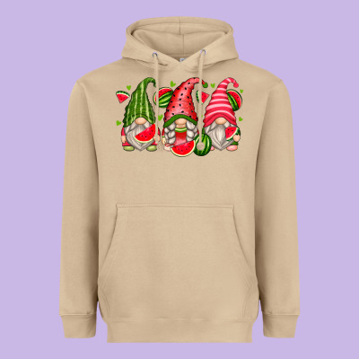 Heavyweight Hoodie watermelon gnomes