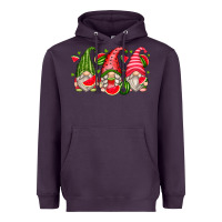 Plum watermelon gnomes Heavyweight Hoodie - Zillion Design Studio