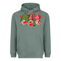 Sage watermelon gnomes Heavyweight Hoodie - Zillion Design Studio