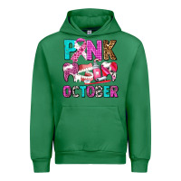 Emerald pink october Urban Hoodie - AdoDesignShop