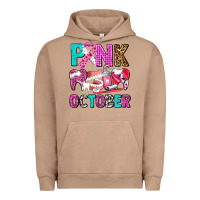 Pigment Burro pink october Urban Hoodie - AdoDesignShop