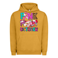 Pigment Peanut Butter pink october Urban Hoodie - AdoDesignShop