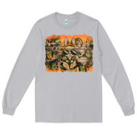 Moon Dust camouflage bunny background Long Sleeve Tee - BarkalooDesign