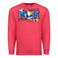 Cardinal mom volleyball Premium Sweatshirt - Zillion Design Studio