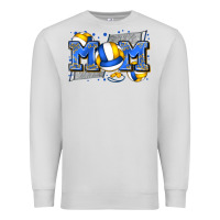 Dove Grey mom volleyball Premium Sweatshirt - Zillion Design Studio