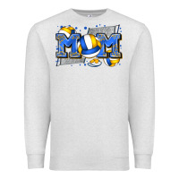 Oatmeal Heather mom volleyball Premium Sweatshirt - Zillion Design Studio