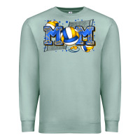 Seafoam mom volleyball Premium Sweatshirt - Zillion Design Studio