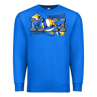 True Royal mom volleyball Premium Sweatshirt - Zillion Design Studio
