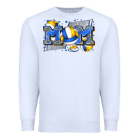 White mom volleyball Premium Sweatshirt - Zillion Design Studio