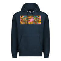 Navy i hate everyone but coffee helps western skeleton coffee mug 15 oz Premium Hoodie - Artiststas