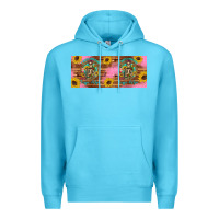 Ocean Blue i hate everyone but coffee helps western skeleton coffee mug 15 oz Premium Hoodie - Artiststas