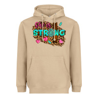 Mushroom she is strong Heavyweight Hoodie - texasbilliewilder