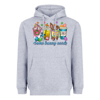 Heather Grey some bunny needs easter coffee cups Heavyweight Hoodie - texasbilliewilder