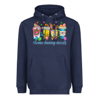 Navy some bunny needs easter coffee cups Heavyweight Hoodie - texasbilliewilder