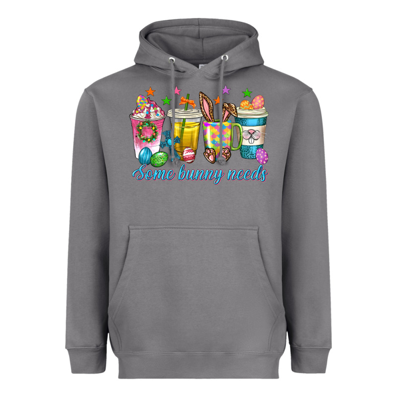 Some Bunny Needs Easter Coffee Cups Heavyweight Hoodie by texasbilliewilder | Teevron