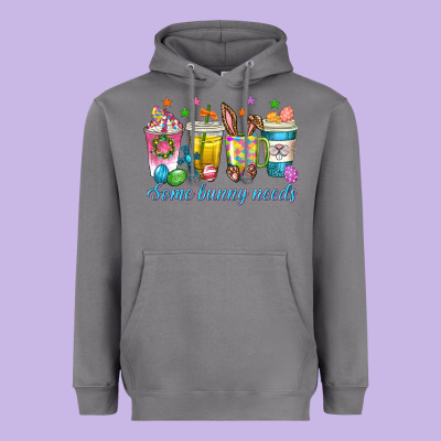 Heavyweight Hoodie some bunny needs easter coffee cups