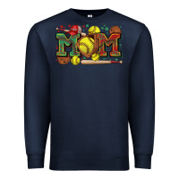 Navy mom softball Premium Sweatshirt - Zillion Design Studio