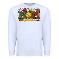 White mom softball Premium Sweatshirt - Zillion Design Studio