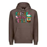 Coffee nurse coffee repeat Premium Hoodie - Jasminsmagicworld