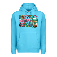 Ocean Blue nurse coffee repeat Premium Hoodie - Jasminsmagicworld