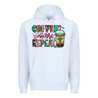 White nurse coffee repeat Premium Hoodie - Jasminsmagicworld
