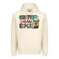 Sandshell nurse coffee repeat Premium Hoodie - Jasminsmagicworld