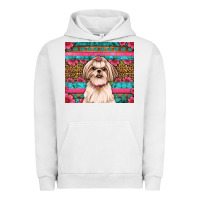 Pigment Lunar Rock shih tzu floral tumbler Urban Hoodie - Artiststas
