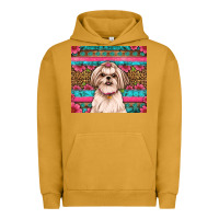 Pigment Peanut Butter shih tzu floral tumbler Urban Hoodie - Artiststas