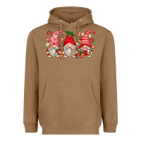 Toasted Coconut strawberry gnomes Heavyweight Hoodie - Zillion Design Studio