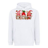 White strawberry gnomes Heavyweight Hoodie - Zillion Design Studio