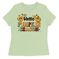 Matcha hello pumpkin season Ladies Tee - BarkalooDesign