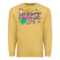 Antique Gold nurse life Premium Sweatshirt - texasbilliewilder