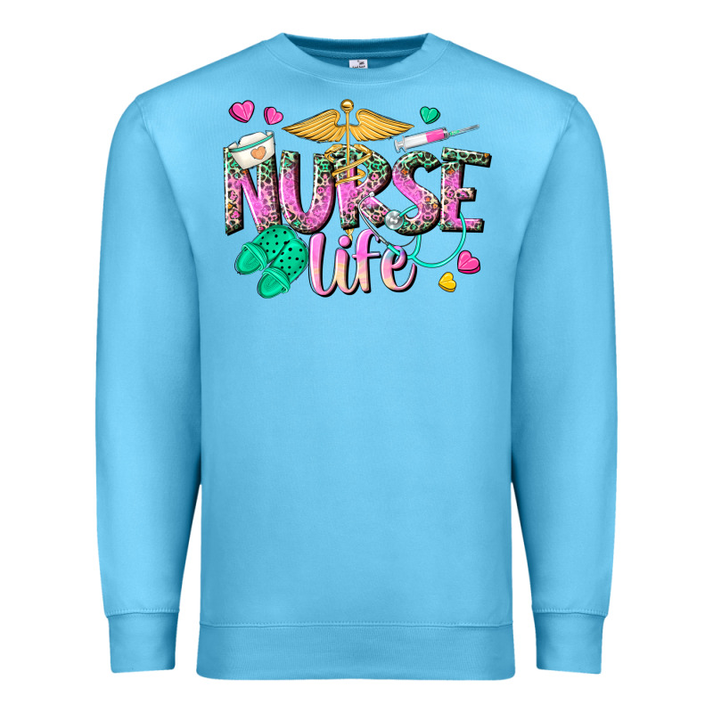 Nurse Life Premium Sweatshirt by texasbilliewilder | Teevron