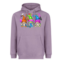 Lavender nail tech gnomes Heavyweight Hoodie - Zillion Design Studio