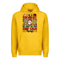 Lemon i'm a baseball mom we don't do that keep calm thin Premium Hoodie - Jasminsmagicworld