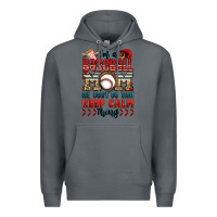 Rock i'm a baseball mom we don't do that keep calm thin Premium Hoodie - Jasminsmagicworld