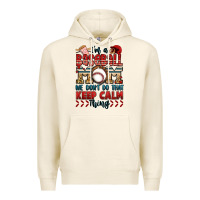 Tofu i'm a baseball mom we don't do that keep calm thin Premium Hoodie - Jasminsmagicworld