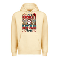 Pina Colada i'm a baseball mom we don't do that keep calm thin Premium Hoodie - Jasminsmagicworld