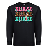 Black nurse nurse nurse Premium Sweatshirt - texasbilliewilder