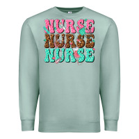 Seafoam nurse nurse nurse Premium Sweatshirt - texasbilliewilder