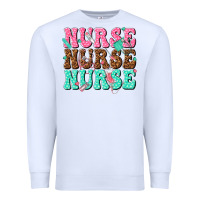White nurse nurse nurse Premium Sweatshirt - texasbilliewilder