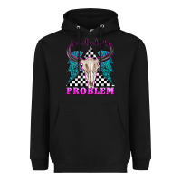 Black somebodys problem Heavyweight Hoodie - texasbilliewilder