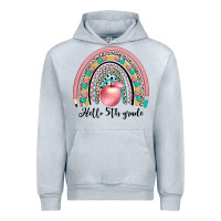 Heather Grey hello 5th grade Urban Hoodie - JahusDesignShop