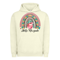 Pigment Pistachio hello 5th grade Urban Hoodie - JahusDesignShop